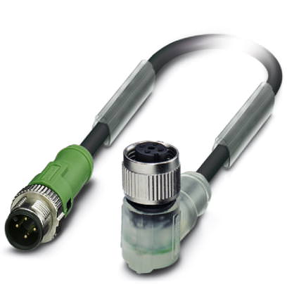 Кабель для датчика / исполнительного элемента - SAC-4P-MS-FR-3L SCO/.../... - 1535707