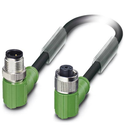 Кабель для датчика / исполнительного элемента - SAC-4P-M12MR-M12FR SH/.../... - 1536117
