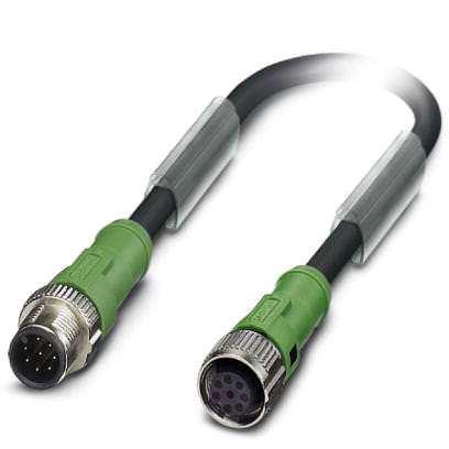 Кабель для датчика / исполнительного элемента - SAC-8P-MS-FS SCO/.../... - 1523683