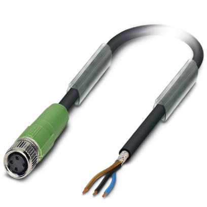 Кабель для датчика / исполнительного элемента - SAC-3P-M 8FS SH/.../... - 1521753