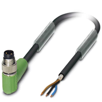 Кабель для датчика / исполнительного элемента - SAC-3P-M 8MR/ 5,0-PUR SH - 1521685