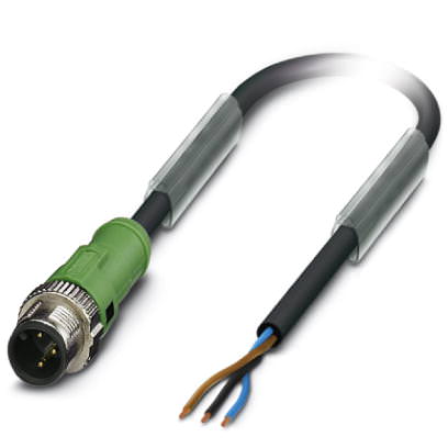 Кабель для датчика / исполнительного элемента - SAC-3P-MS/ 3,0-PUR SCO - 1518656