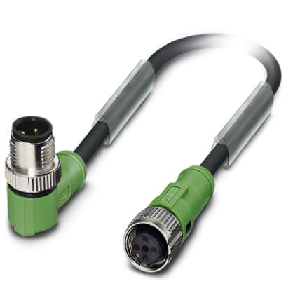 Кабель для датчика / исполнительного элемента - SAC-3P-MR/ 0,3-PUR/FS SCO - 1518766