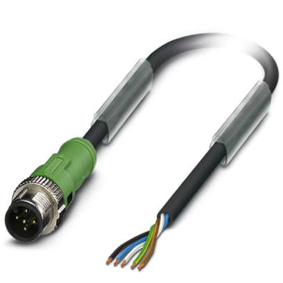 Кабель для датчика / исполнительного элемента - SAC-5P-MS/ 1,5-PUR SCO - 1518960