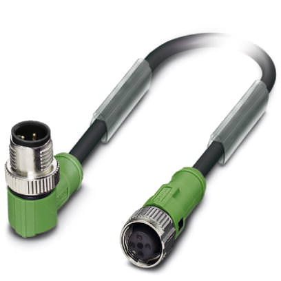 Кабель для датчика / исполнительного элемента - SAC-4P-MR/ 0,3-PUR/FS SCO - 1518928