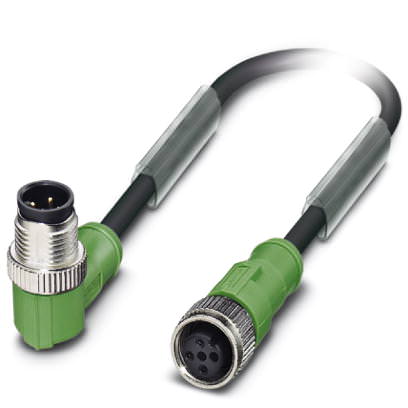Кабель для датчика / исполнительного элемента - SAC-3P-M12MR-M12FS/.../... - 1513428