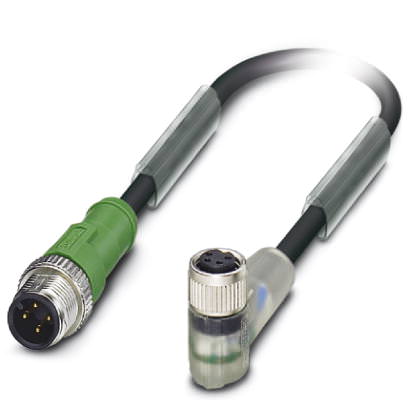 Кабель для датчика / исполнительного элемента - SAC-4P-M12MS-M 8FR-2L/.../... - 1515031