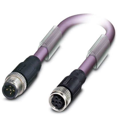Системный кабель шины - SAC-2P-M12MSB/ 0,5-910/M12FSB - 1507353