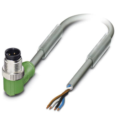 Кабель для датчика / исполнительного элемента - SAC-4P-M12MR/10,0-800 - 1457157
