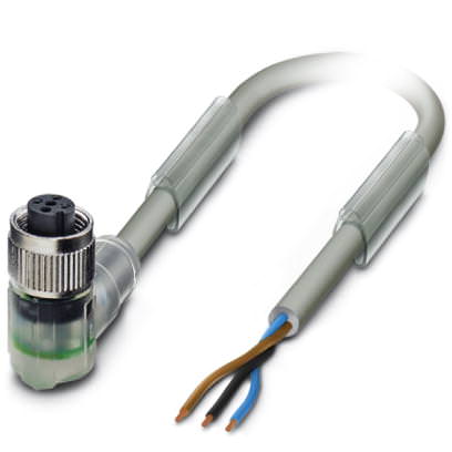 Кабель для датчика / исполнительного элемента - SAC-3P- 5,0-800/M12FR-2L - 1454325