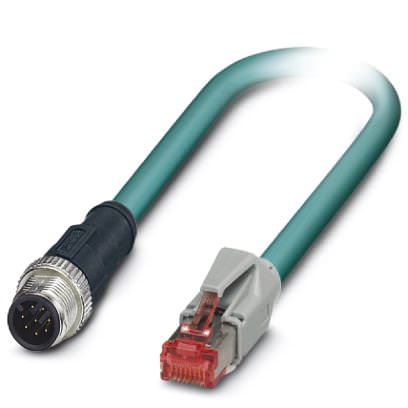 Сетевой кабель - VS-M12MS-8CON-RJ45-940/... - 1658943