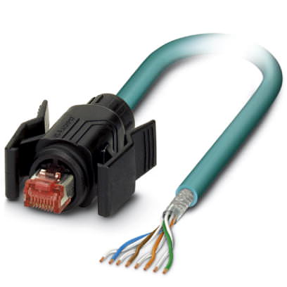 Сетевой кабель - VS-IP67/B-OE-94F-LI/5,0 - 1415322