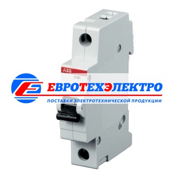 ABB Автомат.выкл-ль 1-полюсной S201 C1 (2CDS251001R0014)