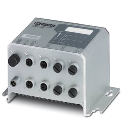 Industrial Ethernet Switch - FL SWITCH 1708 M12 POE - 2701883