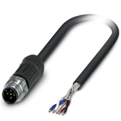 Системный кабель шины - SAC-5P-M12MS/ 5,0-92X SH OD - 1410472