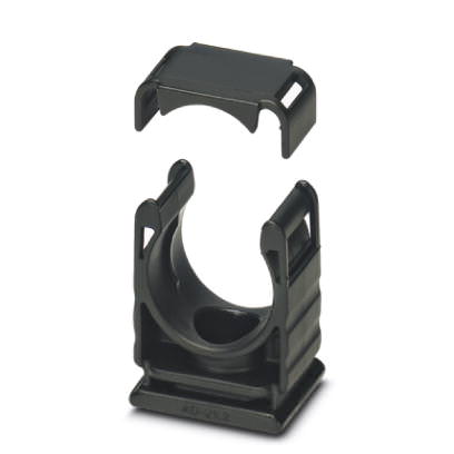Держатель шланга с крышкой - WP-BASE C PA HF 21,2 BK - 3240961