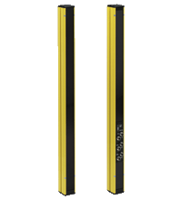 Safety light grid with integrated control unit SLPCM10-3-L