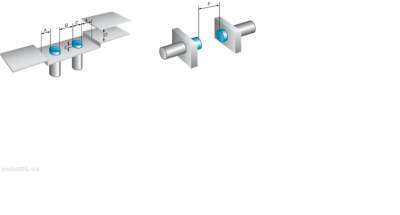 Cylindrical threaded housing, IME08 - IME08-04NPOVT0SS20 - 1053134