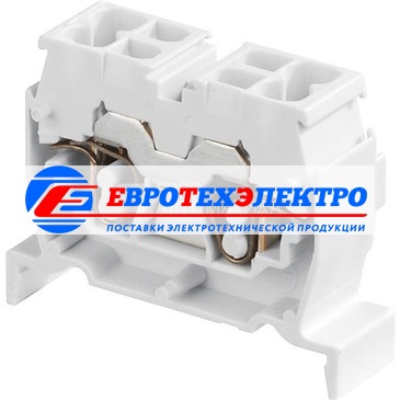 ABB Клемма пруж. серая DS2,5/10.4L  2.5мм.кв