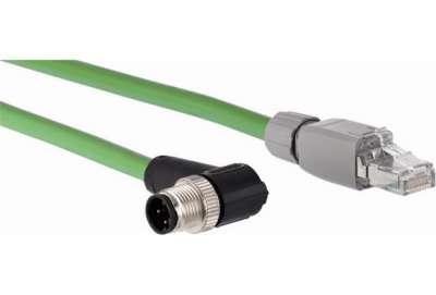 Plug connectors and cables / Connection cables with male connector and male connector - SSL-2J04-F10MZ - 6048255