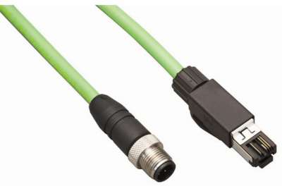 Plug connectors and cables / Connection cables with male connector and male connector - SSL-2J04-G03ME - 6029630