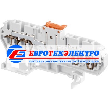 ABB Клемма пруж. D2,5/5.SNBT.4L   . 2.5мм.кв