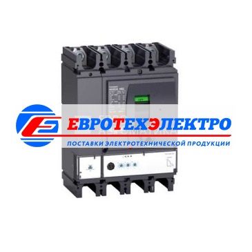 Schneider Electric 4П АВТОМ.ВЫКЛ. MIC2.3 630A NSX630HB2 (100кА при 690B) (арт.LV433741)