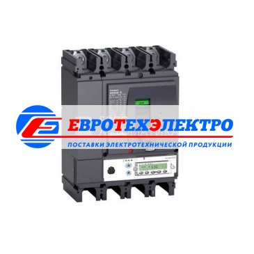 Schneider Electric 4П АВТОМ.ВЫКЛ. M6.3E 630A NSX630R(200кА при 415В, 45кА при 690B) (арт.LV433707)