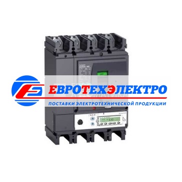 Schneider Electric 4П АВТОМ.ВЫКЛ. MIC5.3E 630A NSX630HB1 (75кА при 690B) (арт.LV433725)