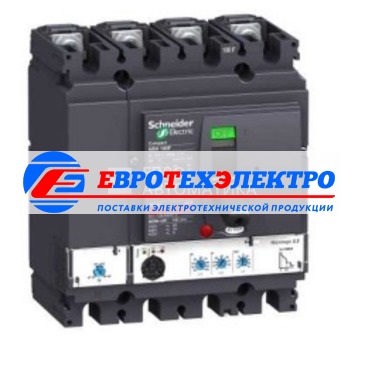 Schneider Electric 4П4Т АВТ. ВЫКЛ. MICROLOGIC 2.2 100A NSX100F (арт.LV429780)