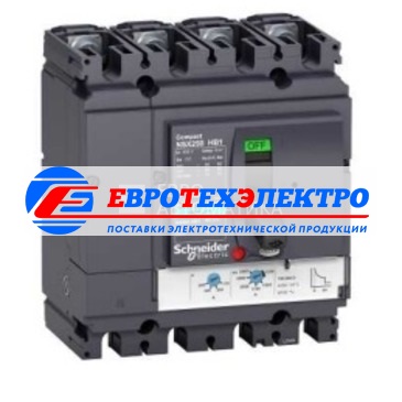 Schneider Electric 4П АВТОМ.ВЫКЛ. TM40D NSX100HB1 (75кА при 690B) (арт.LV433211)