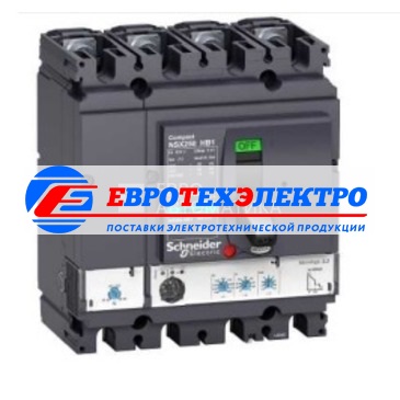 Schneider Electric 4П АВТОМ.ВЫКЛ. MICR2.2 40A NSX100HB1 (75кА при 690B) (арт.LV433301)