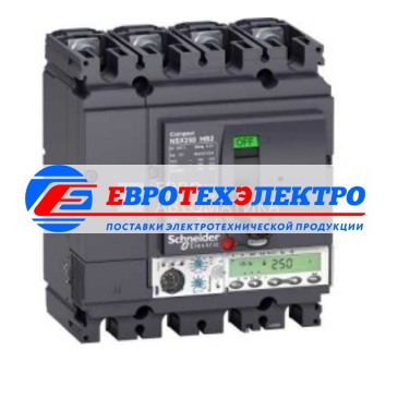 Schneider Electric 4П АВТОМ.ВЫКЛ. MIC6.2E 100A NSX100HB2 (100кА при 690B) (арт.LV433344)