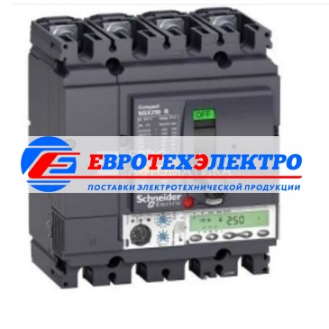 Schneider Electric 4П АВТОМ.ВЫКЛ. M6.2E 100A NSX250R(200кА при 415В, 45кА при 690B) (арт.LV433525)