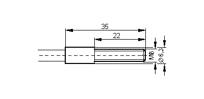 Оптоволоконный кабель: E20571  FT-00-MPV-M6/1,2m