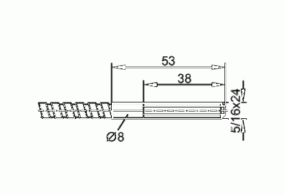 Оптоволоконный кабель: E20823  FE-50-V-V-M5/16