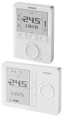 Room thermostat, AC 230 V, for fan coil units and universal applications, 7-day time switch - RDG100T..
