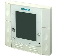 Контроллеры комнатной температуры с дисплеем для полуутопленного монтажа - RDE410 - S55770-T108