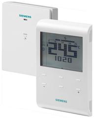 Wireless room thermostat with auto timer - RDE100..RF..