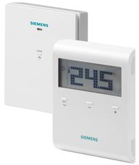 Wireless room thermostat with LCD - RDD100..RF..