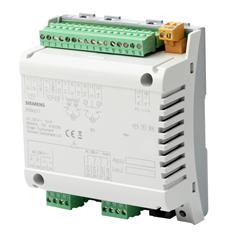 I/O block with KNX PL-Link block for use with a PXC3.E7.. series room automation station - RXM21.1 - S55376-C104