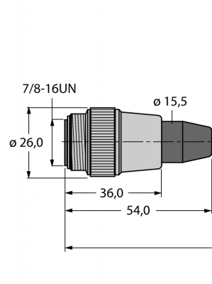 сила кабеля:оболочка кабеля PVC - RSM30-2M