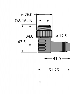 полевой кабель для CAN (DeviceNet™, CANopen)Оболочка кабеля TPU - WSM-WKM5723-30M