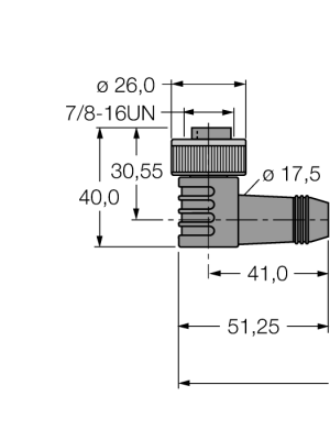 полевой кабель для CAN (DeviceNet™, CANopen)Оболочка кабеля TPU - WKM5723-15M