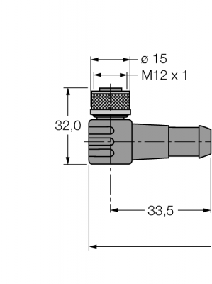 полевой кабель для CAN (DeviceNet™, CANopen)Оболочка кабеля PUR, тонкая - WKC5701-1,5M