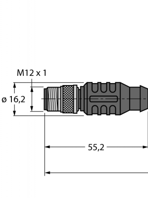 Кабель Industrial EthernetОболочка кабеля TPE - RSS-RJ45S-841-5M