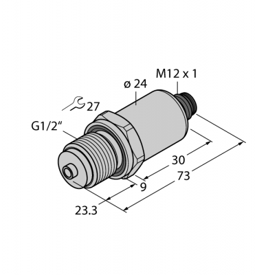 Преобразователь давленияC выходом по току (2-х проводн.) - PT600R-2008-I2-H1143