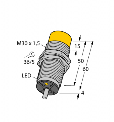 Индуктивный датчик - NI20U-EM30-AP6X