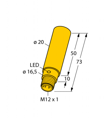 Индуктивный датчик - NI10-K20-AP6X-H1141