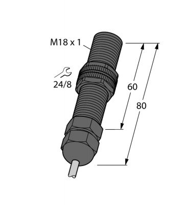 Индуктивный датчикдля подводного применения - BI5-P18-AN6/S139-S1261
